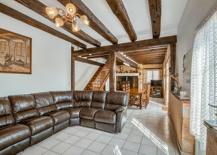 فيلة Charmante En Pleine Campagne De Avec Piscine Privee Courrensan